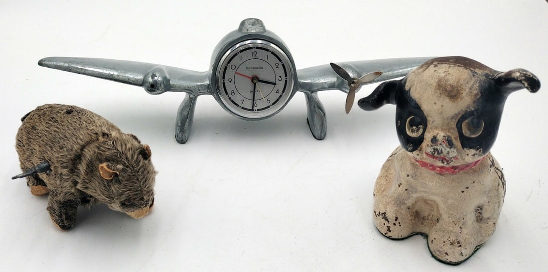 LOT OF THREE VINTAGE & ANTIQUE VARIOUS ITEMS (1 of 12)