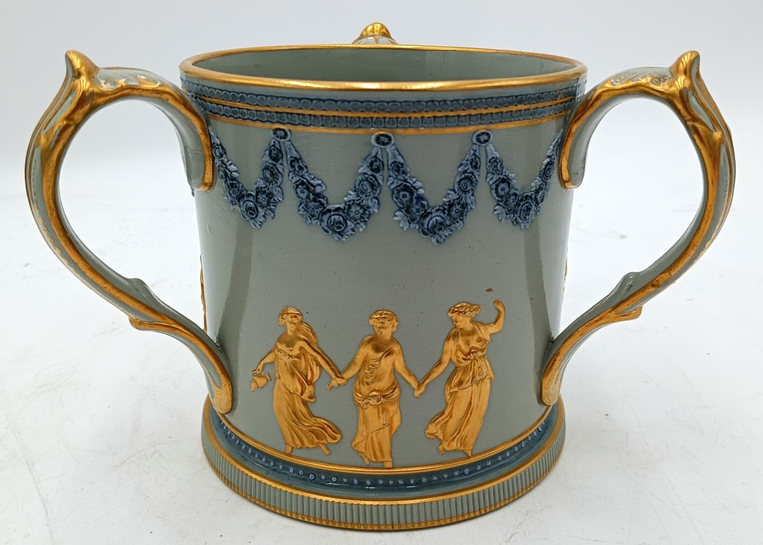 SPODE FOR TIFFANY & CO PORCELAIN LOVING CUP (1 of 7)