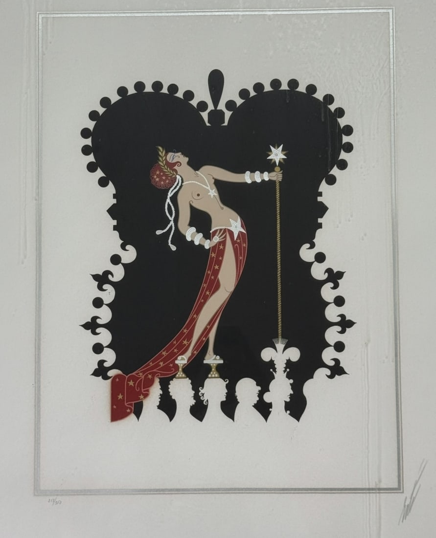ERTE "PRIDE" SEVEN DEADLY SINS LE LITHOGRAPH (1 of 8)