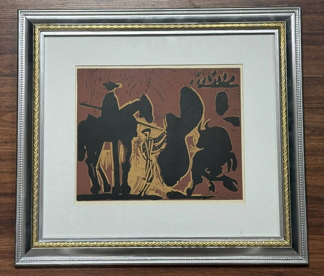 Pablo Picasso Framed Linocut (1 of 5)