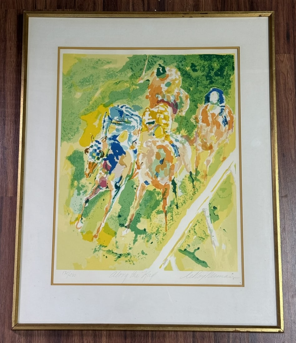 Leroy Neiman, 'Along the Rail', Limited Edition Pr (1 of 8)