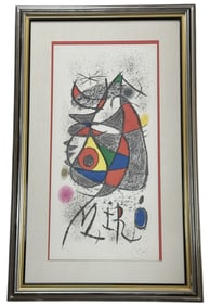 Joan Miro Peintures Gouaches, Dessins Lithograph