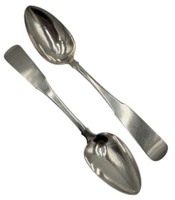 Grace Coolidge's Sterling Silver Bradbury Spoons