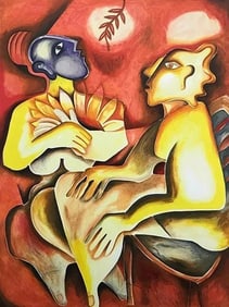 Alexandra Nechita When Sunflowers Bloom Again