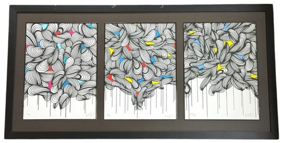 KEF! Triptych Screenprints 'Sound of the Sun'