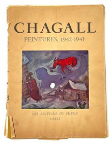 Marc Chagall 'Les Peintures 1942-45' Litho Book