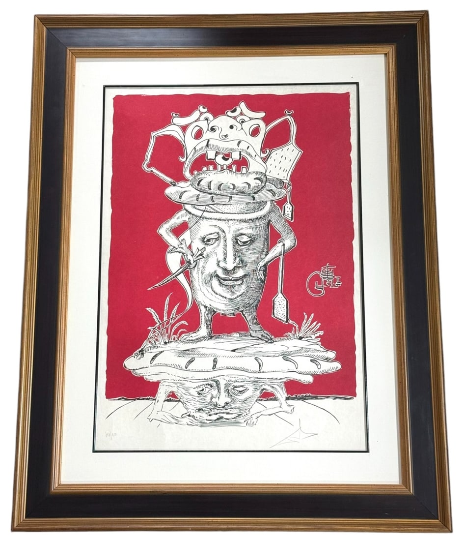 After Dali 'Les Songes Drolatiques de Pantagruel' (1 of 10)