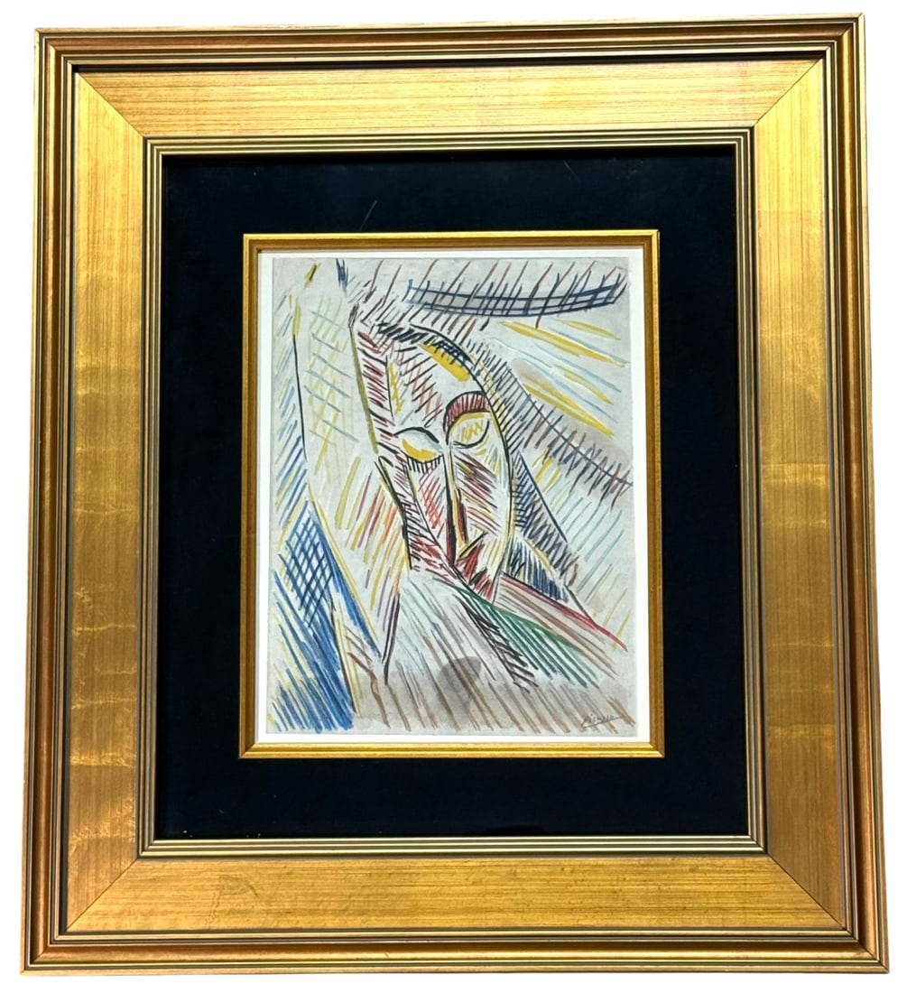 After Picasso il Danse Avec les Voiles Lithograph (1 of 9)