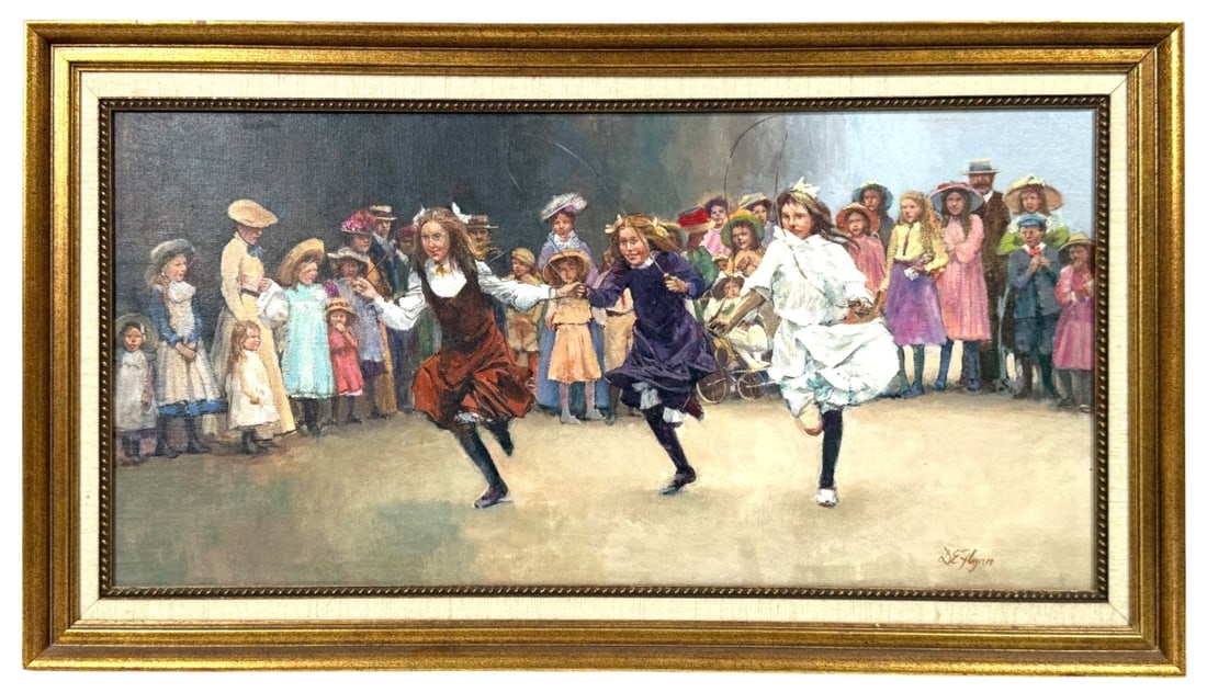 Dianne Flynn The Big Dance Oil Painting on Canvas (1 of 6)