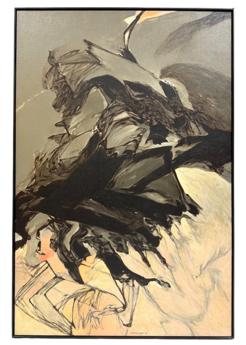 Hugo Consuegra While You Were Absent Oil Painting (1 of 11)
