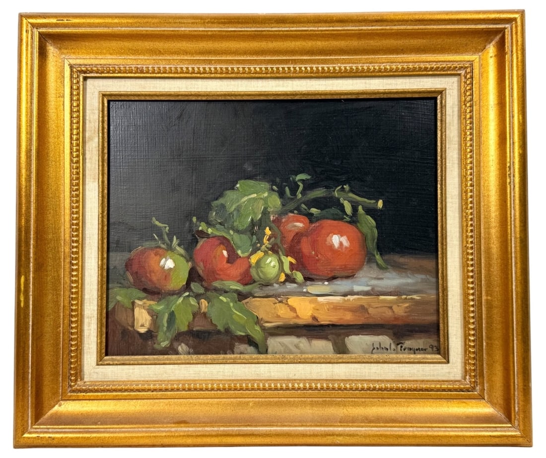 John C. Traynor Still Life Oil Painting on Board (1 of 5)