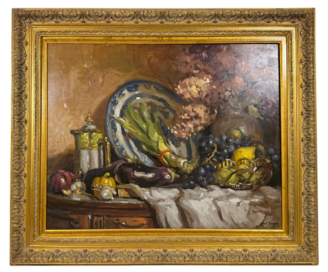 John C. Traynor Still Life Oil Painting on Canvas (1 of 12)