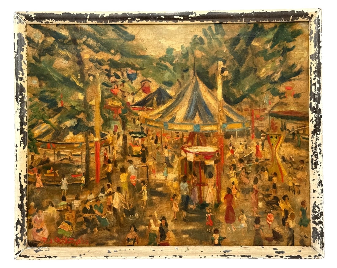 Paul Daniel Ortlip 20th C. American Oil Painting (1 of 8)