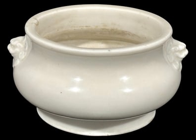 Chinese Blanc de Chine Planter Bowl
