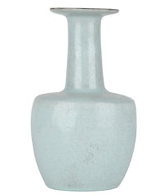 Chinese Song Dynasty Ru Kiln Cyan Glazed Vase
