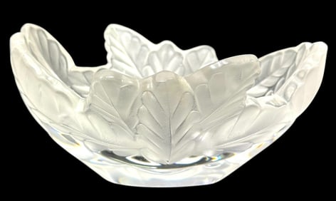 Lalique 'Compiegne' French Crystal Jardiniere Bowl