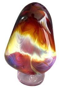 Dino Rosin 'Planeta' Series Murano Glass Sculpture