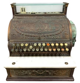 Antique Late 19th Century National Cash Register
