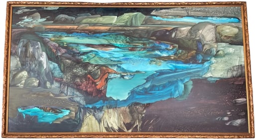 Laurence Philip Sisson Oil Painting on Panel