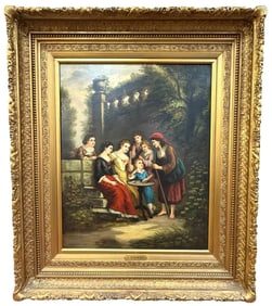 Fabio Fabbi Style Oil Painting on Canvas