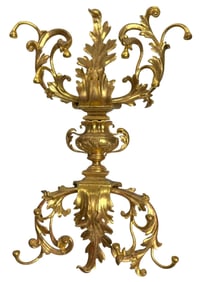 Baroque Gilt Wooden Wall Carving