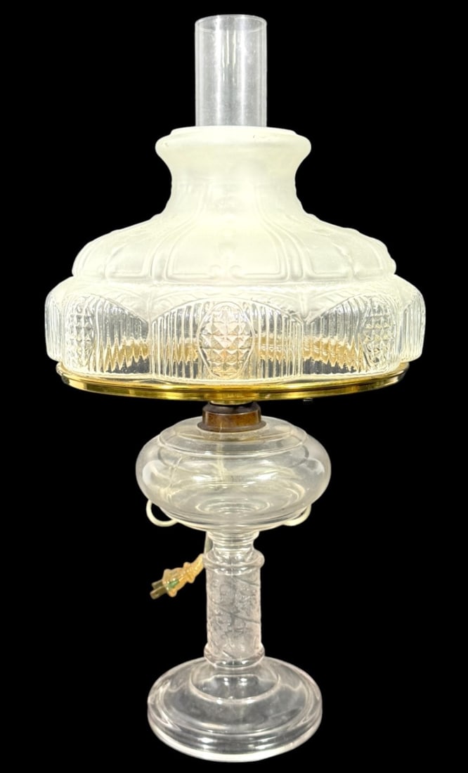 Vintage Cut Crystal Table Lamp (1 of 3)