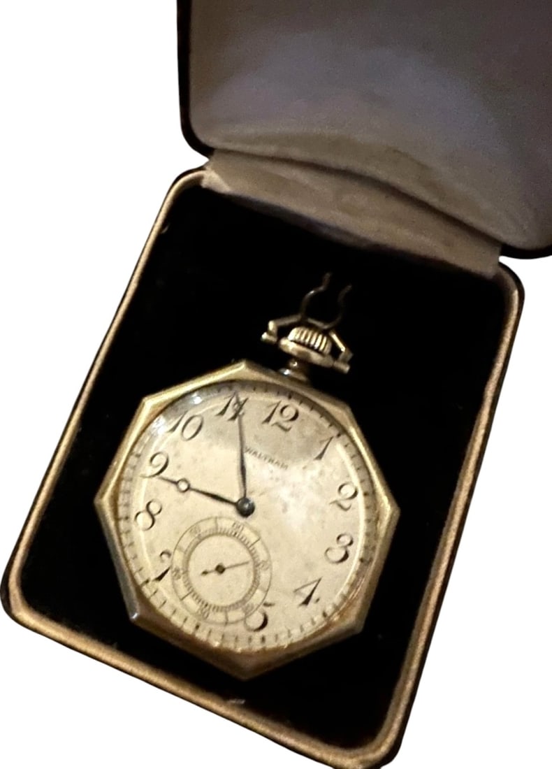 Waltham 14k Gold Filled Pocket Watch (1 of 3)