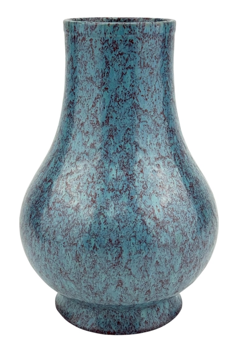 Chinese Robin's Egg Glaze Vase (1 of 6)