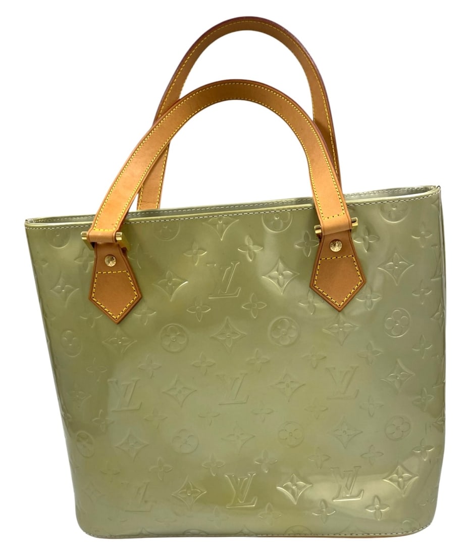 Louis Vuitton Style Houston Vernis Leather Handbag (1 of 6)