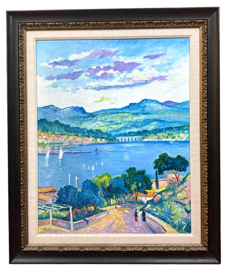 Jean-Claude Picot Large Oil Painting on Canvas (1 of 12)