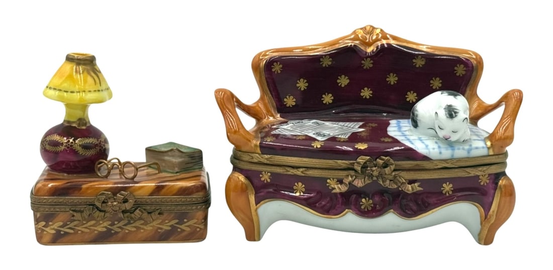 Limoges French Porcelain Boxes, Edition 1998 (1 of 3)