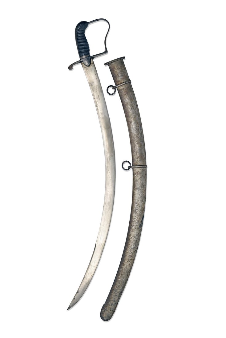 A GEORGIAN NAVAL OFFICER'S SABRE, (1 of 3)