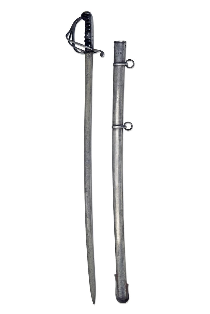 A PATTERN 1821 LIGHT CAVALRY TROOPER'S YEOMANRY CAVALRY SWORD (1 of 3)