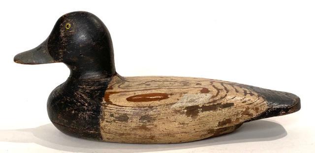 Bluebill Drake By An Unknown Maker c1890-1900 (1 of 3)