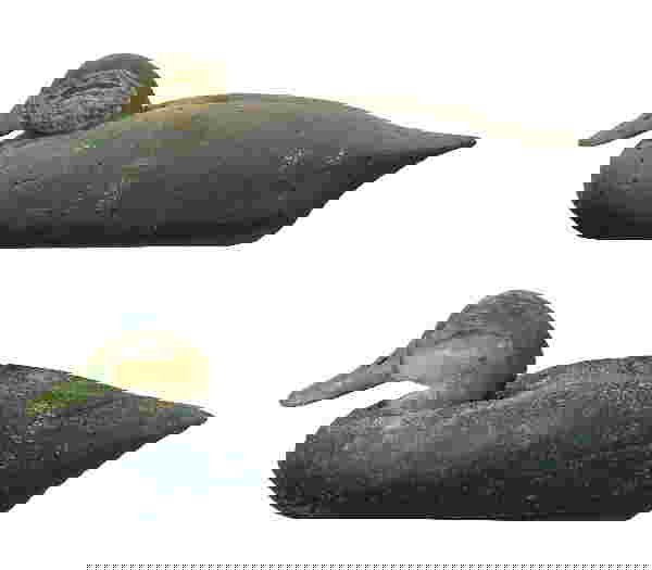 417 Pair Of Black Ducks By Al Mccormick Of Long Islan