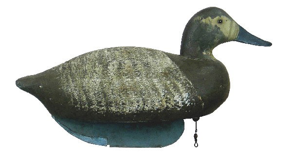Canvasback hen by Walter Struebing. In old thick g: Canvasback hen by Walter Struebing. In old thick gunning paint which shows light wear. Few very minor dings. Some light cracking to the paint, especially on the breast and at neck seam. Retains origin