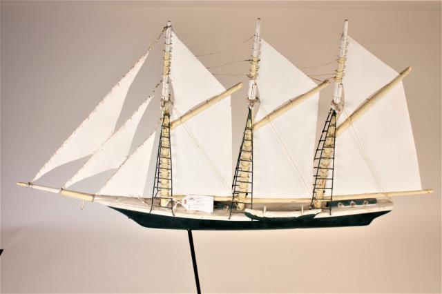 Martha's Vineyard Ship Weathervane by Adams (1 of 2)
