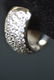 PAIR 18KT WHITE GOLD PAVE SET HOOP EARRINGS - 3