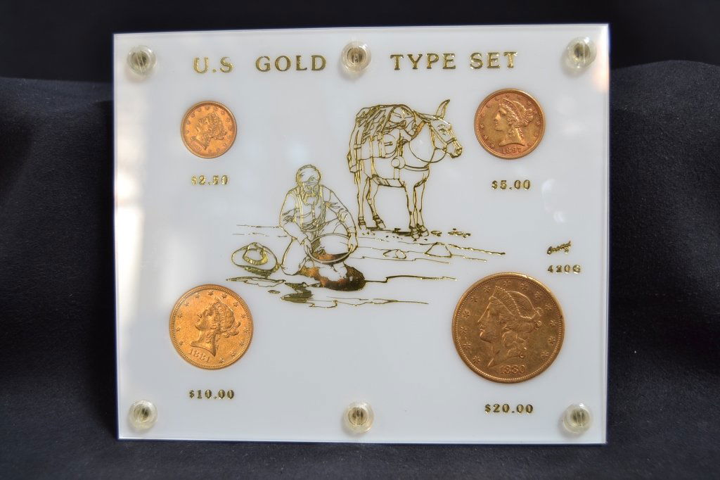 U.S. GOLD TYPE COIN SET (1 of 2)