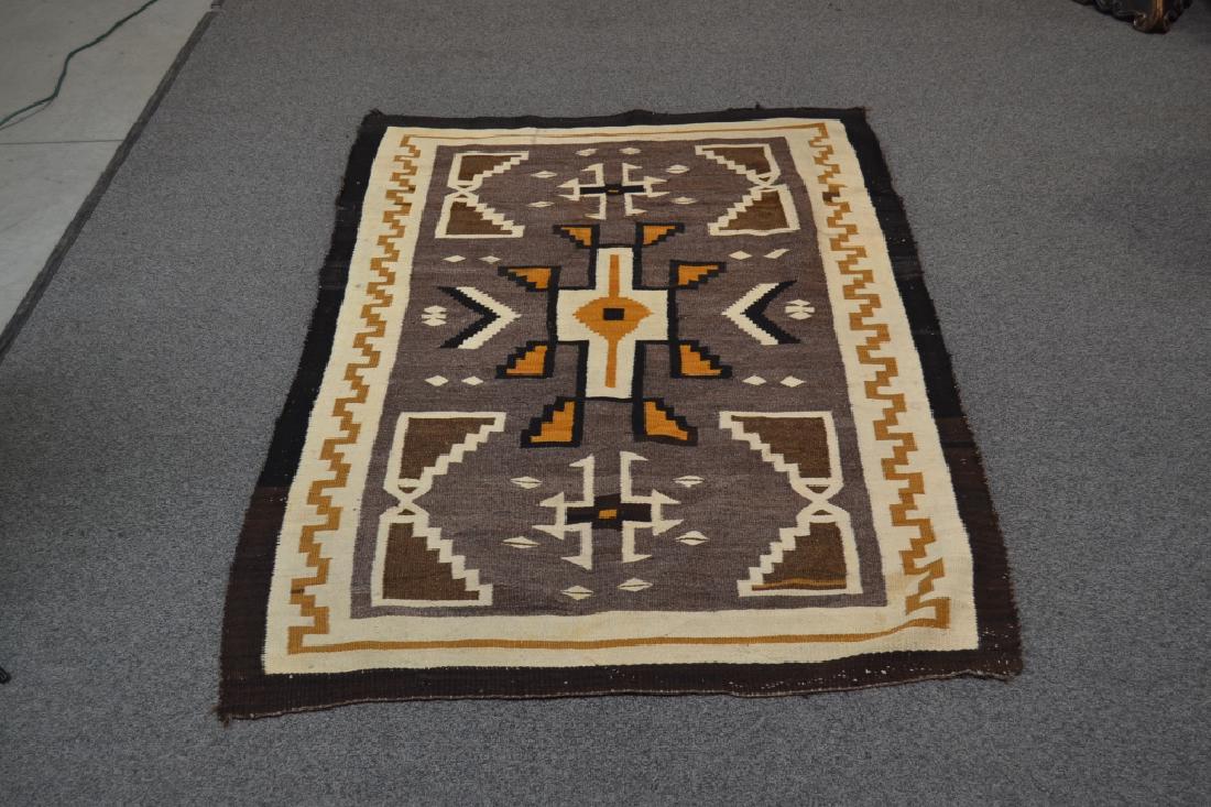 1930'S NAVAJO NATIVE AMERICAN RUG OR BLANKET (1 of 5)