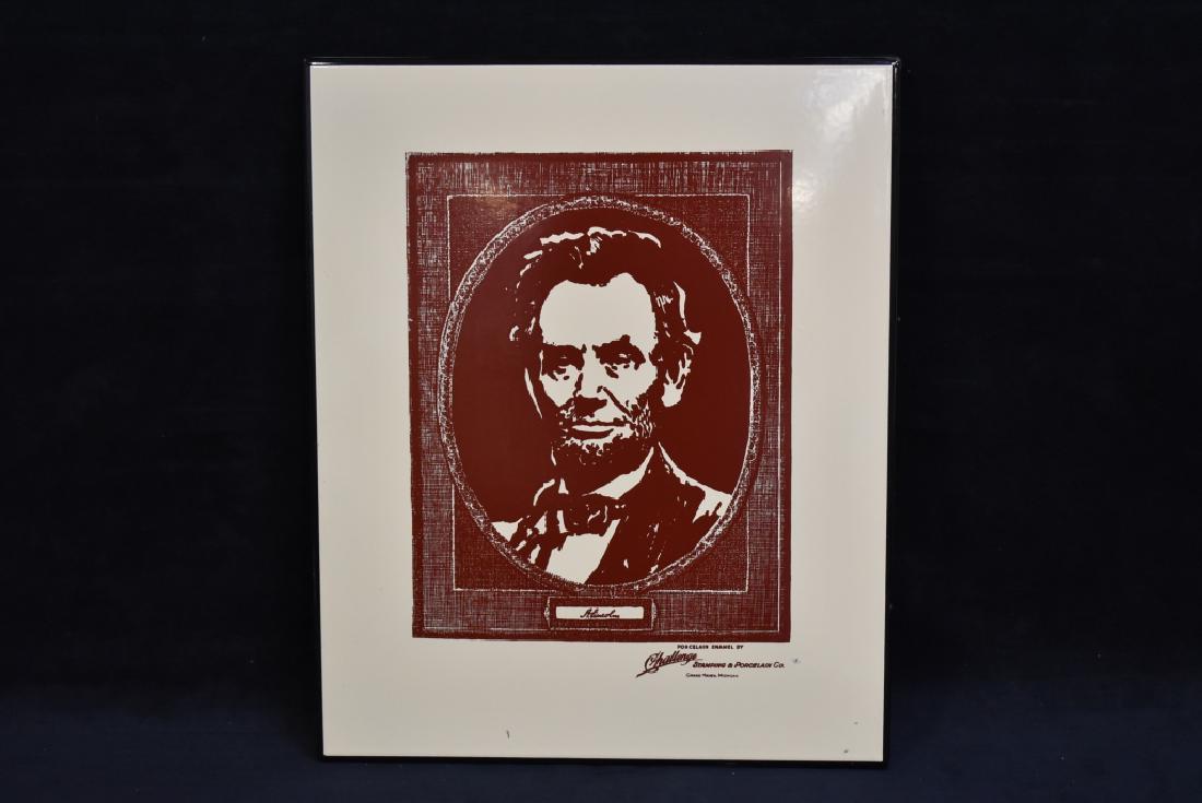 RARE ABRAHAM LINCOLN SSP SIGN (1 of 2)