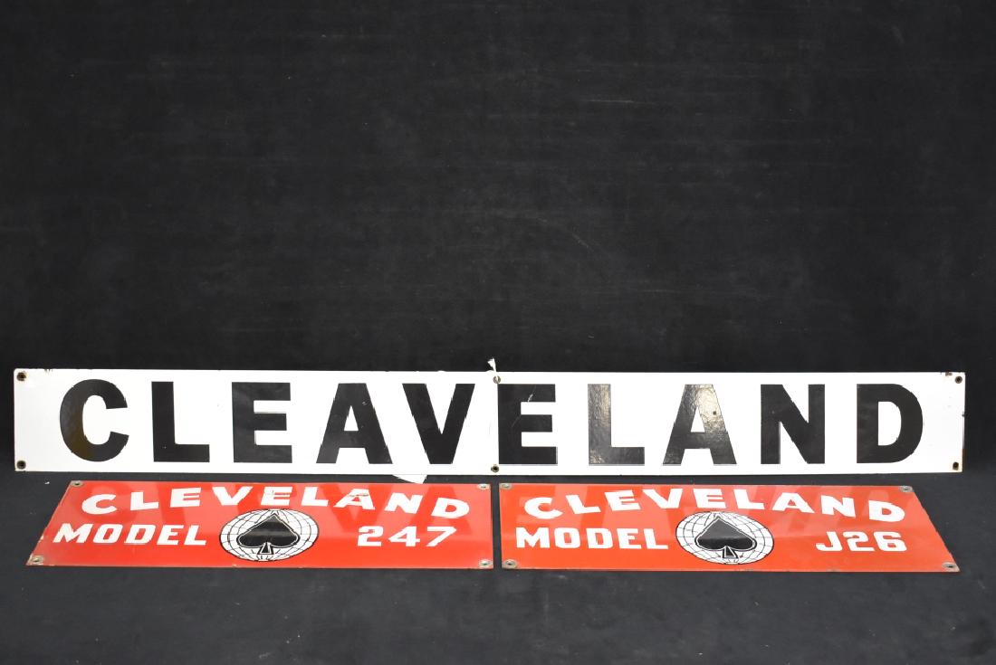 3 CLEVELAND CLEAVELAND SSP SIGNS (1 of 2)