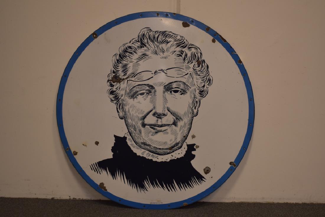 MRS. TUCKER'S SHORTENING ROUND SSP SIGN (1 of 2)