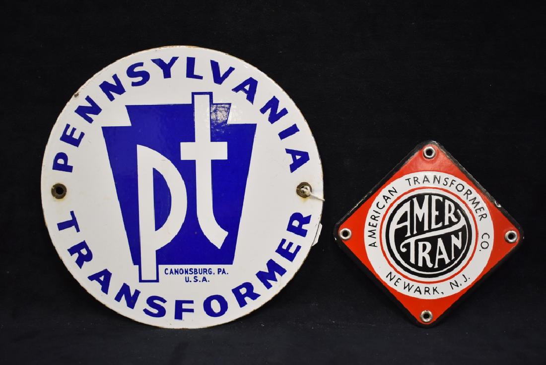 2 TRANSFORMER COMPANY SSP SIGNS (1 of 2)