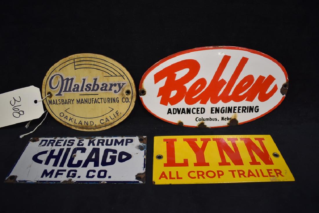 4 MANUFACTURING & TRAILER SSP SIGNS (1 of 2)