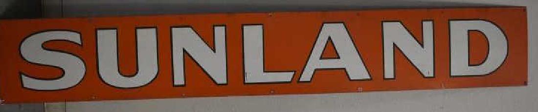 SUNLAND GASOLINE SSP SIGN (1 of 2)