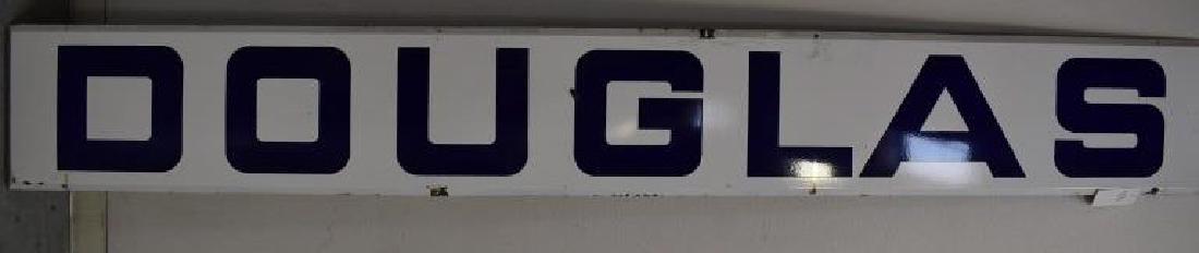 1953 DOUGLAS GASOLINE SSP SIGN (1 of 2)