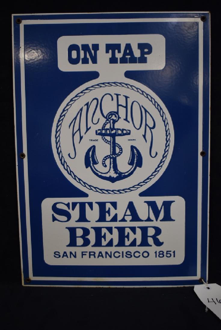 ANCHOR STEAM BEER SAN FRANCISCO SSP SIGN (1 of 2)