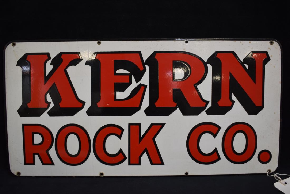 KERN ROCK CO. SSP SIGN (1 of 2)