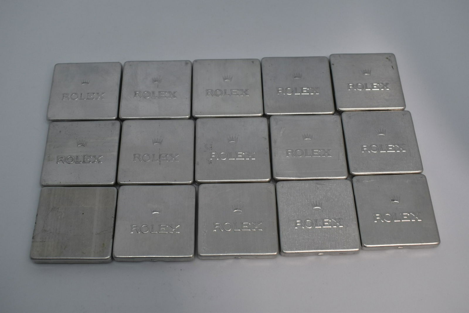 LOT OF 15 VINTAGE ROLEX PARTS TIN CASES (1 of 3)